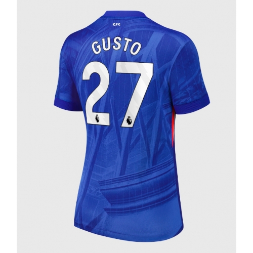 Billige Fotballdrakt Chelsea Malo Gusto #27 Replika Hjemmedrakt Dame 2025-26 Kortermet Billige Fotballdrakt Chelsea Malo Gusto #27 Replika Hjemmedrakt Dame 2025-26 Kortermet